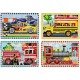 Melissa & Doug Vehicles 4-in-1 Wooden Jigsaw Puzzles in a Storage Box