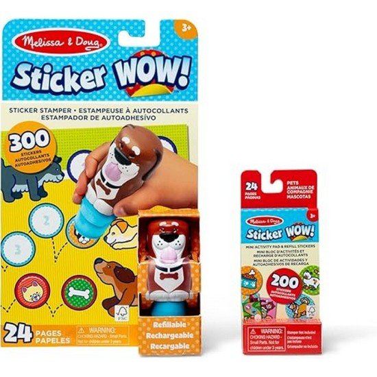 Melissa & Doug - Set of stamps and stickers