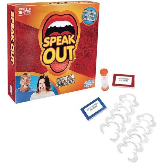 Speak Out Game (with 10 Mouthpieces)