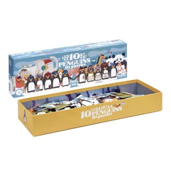 Londji - 10 Penguins Puzzles