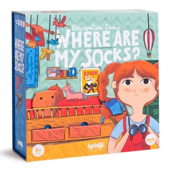 Londji - Where Are My Socks Playset Game