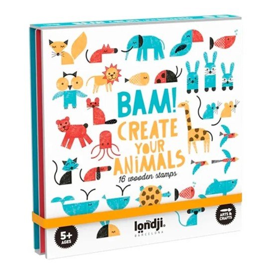 Londji - Stamp Create Your Animals Set