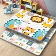 Jungle Safari Reversible Play Mat - Size 180*200*1.0 Jungle Safari Reversible Play Mat - Size 180*200*1.0