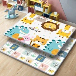 Jungle Safari Reversible Play Mat - Size 180*200*1.0 Jungle Safari Reversible Play Mat - Size 180*200*1.0