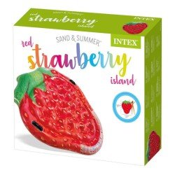 Intex Red Strawberry Island Intex Red Strawberry Island