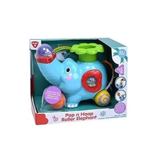 Playgo Pop N Hoop Roller Elephant