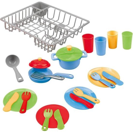 Playgo Dish Drainer And Kitchenware