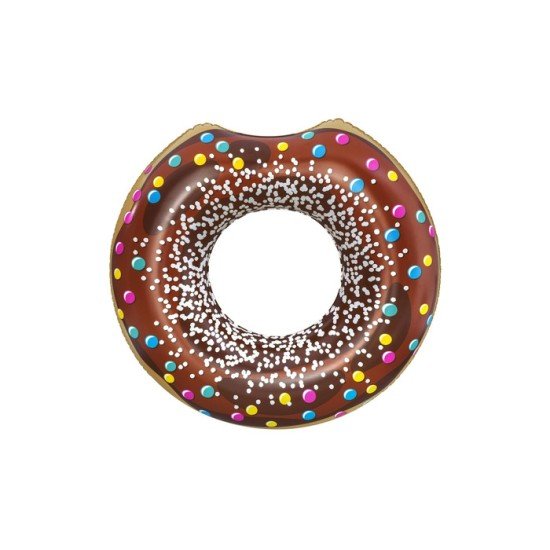 BESTWAYΦ42"/Φ1.07M DONUT RING (Contents: One swim ring, heavy-duty repair patch Colour may Vary) 