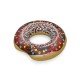 BESTWAYΦ42"/Φ1.07M DONUT RING (Contents: One swim ring, heavy-duty repair patch Colour may Vary) 