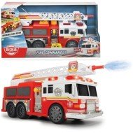 Dickie Toys Fire Commander Fire Truck with Water Jet Function, Ladder, Light and Sound, Dickie Toys Fire Commander Fire Truck with Water Jet Function, Ladder, Light and Sound,