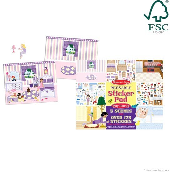 Melissa & Doug Reusable Sticker Pad