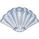 BESTWAY6'1" X 45"/1.85M X 1.14M IRIDESCENT SHELL LOUNGE (Contents:1 lounge, repair patch)