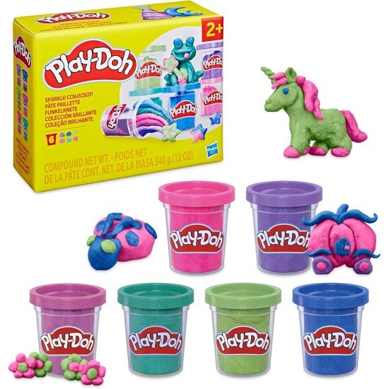 Play-Doh 6 Pack Sparkle Collection