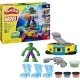 Play-Doh Marvel Hulk Smash & Squish Kids Playset with Bendy Action Figure