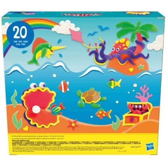 Play-Doh F2829 Hasbro Multicoloured Magic Pack