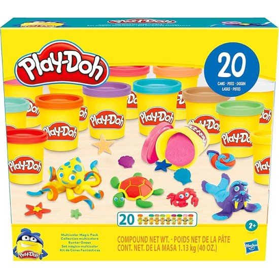 Play-Doh F2829 Hasbro Multicoloured Magic Pack