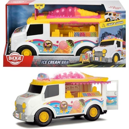 DICKIE TOYS - 12 Inch Ice Cream Van
