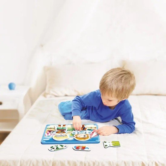 Quercetti Magnetic Dress Up Puzzle - Carnival