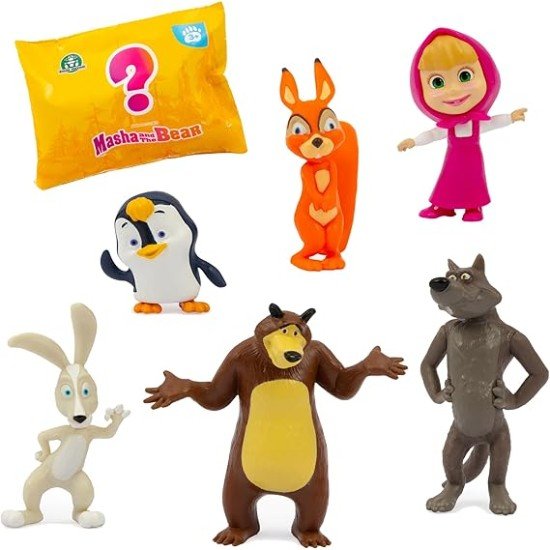 Simba Masha and Bear Figures Multipack 7-Pieces