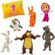 Simba Masha and Bear Figures Multipack 7-Pieces