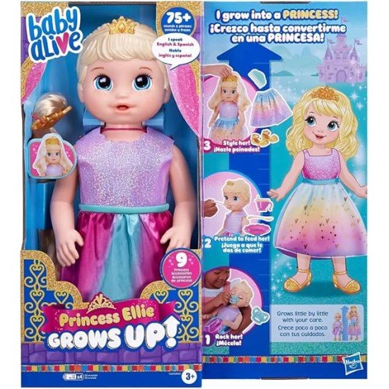 Baby Alive Princess Ellie Grows Up