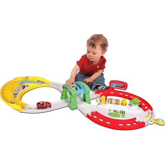 BB Junior Bburago Junior Ferrari Rock 'N Raceway With Motorized