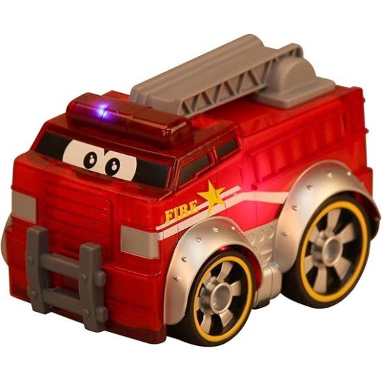 BB Junior Push & Glow Fire Truck Toy Car
