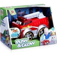 BB Junior Push & Glow Fire Truck Toy Car