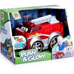 BB Junior Push & Glow Fire Truck Toy Car BB Junior Push & Glow Fire Truck Toy Car