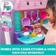 Gabby’s Dollhouse, Sprinkle Party Sweet Treat Set, Pretend Play Kitchen Hot Cocoa Party