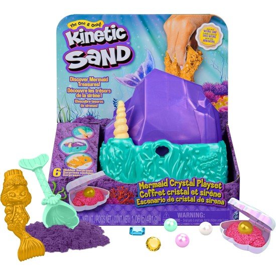 Kinetic Sand, Mermaid Crystal Playset