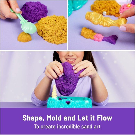 Kinetic Sand, Mermaid Crystal Playset