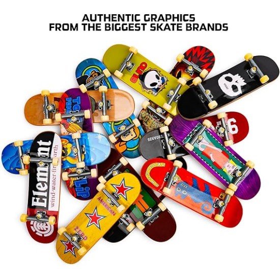 Tech Deck, 96-mm Fingerboard with Authentic Designs