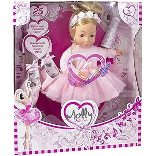 Bambolina Molly Princess 40CM with 50 Arabic Words