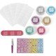 Cool Maker, Get Glitzy Glitter Nail Kit with 6 Colors & Stickers for 5 DIY Manicures