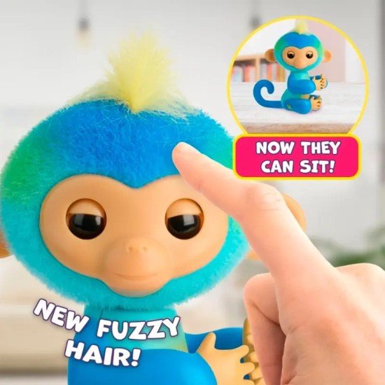 Fingerlings Monkey Blue - Leo