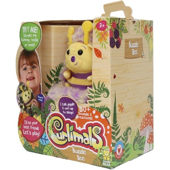 Curlimals Buzzle the Bee