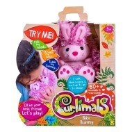 Curlimals Super Soft Interactive Plush Friend, Bunny Curlimals Super Soft Interactive Plush Friend, Bunny