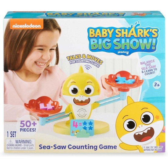 Baby Shark Sea Saw Counting Game