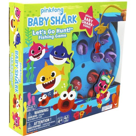 Baby Shark Lets Go Hunt Fishing Game