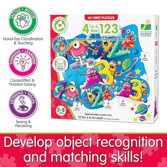 The Learning Journey My First 4-in-A-Box Puzzle - 123 - Puzzles 