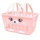 KITTY BASKET WITH 16 PCS OF PLAYFOOD & 7 PCS FOOD BOXES