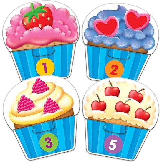 The Learning Journey: My First Match It - Counting Cupcakes