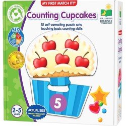 The Learning Journey: My First Match It - Counting Cupcakes