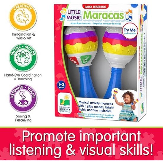 The Learning Journey Early Learning - Little Music Maracas