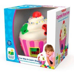 The Learning Journey Early Learning Cupcake Shape Sorter The Learning Journey Early Learning Cupcake Shape Sorter