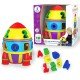 The Learning Journey Early Learning - Rocket Shape Sorter