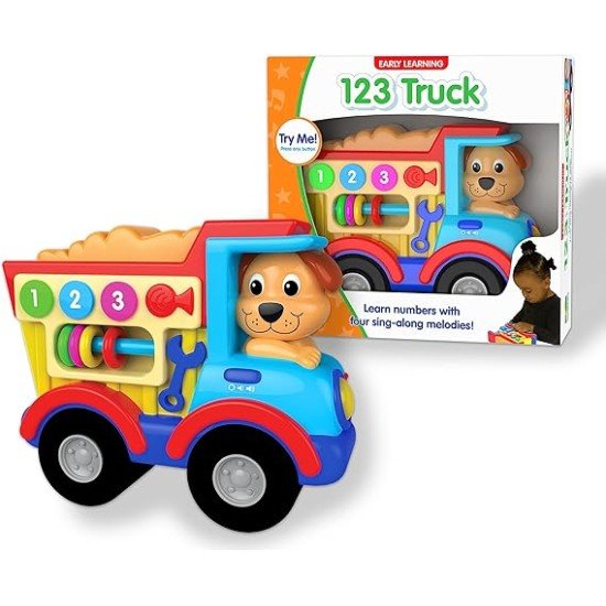The Learning Journey Early Learning Vehicles - 123 Truck
