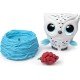 Owleez flying interactive toy White