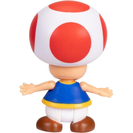 Super Mario Action Figures 2.5" Deluxe Toad Playset